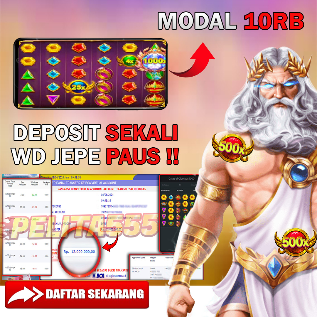 Pelita555 : Daftar Situs slot depo 10k Terbaik dan Terpercaya Gampang Menang